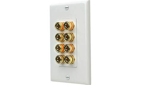 wall outlet for speaker wire